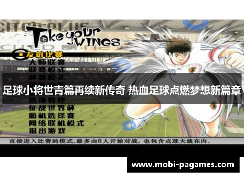 足球小将世青篇再续新传奇 热血足球点燃梦想新篇章